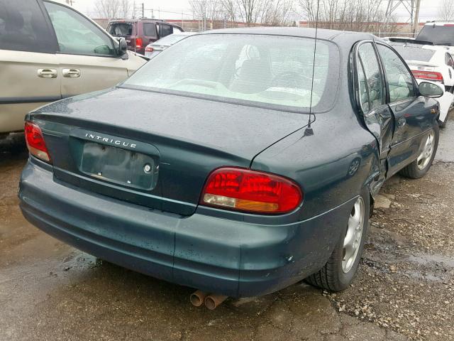1G3WH52K0WF358350 - 1998 OLDSMOBILE INTRIGUE GREEN photo 4