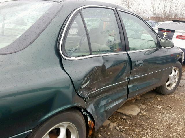 1G3WH52K0WF358350 - 1998 OLDSMOBILE INTRIGUE GREEN photo 9
