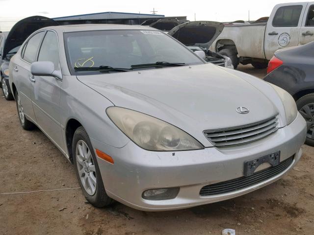 JTHBA30G445011899 - 2004 LEXUS ES 330 SILVER photo 1