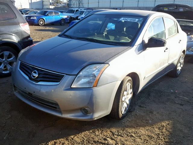 3N1AB6AP7AL669628 - 2010 NISSAN SENTRA 2.0 GRAY photo 2