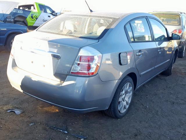 3N1AB6AP7AL669628 - 2010 NISSAN SENTRA 2.0 GRAY photo 4