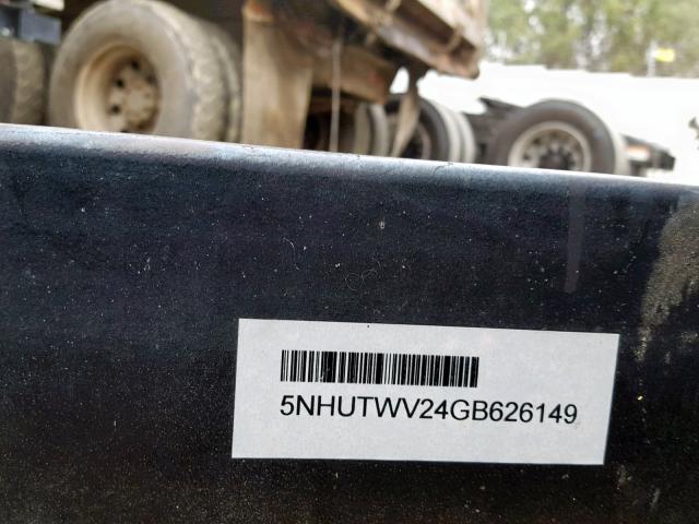 5NHUTWV24GB626149 - 2016 CARGO TRAILER SILVER photo 10