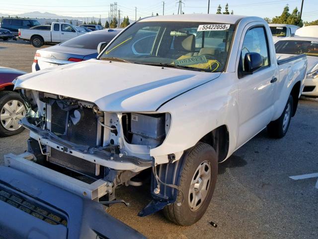 5TFNX4CN0DX025624 - 2013 TOYOTA TACOMA WHITE photo 2