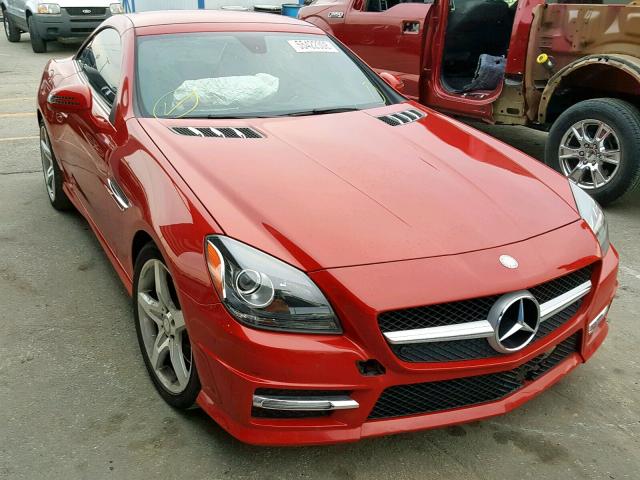 WDDPK4HA5DF060720 - 2013 MERCEDES-BENZ SLK 250 RED photo 1