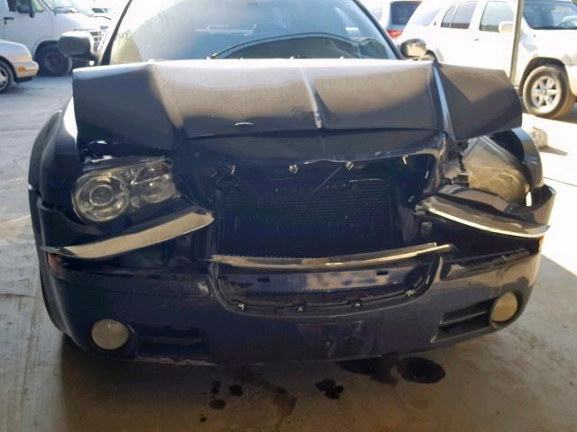 2C3KA63H06H190370 - 2006 CHRYSLER 300C BLUE photo 9