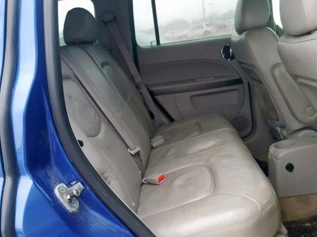 3GNDA23P46S604095 - 2006 CHEVROLET HHR LT BLUE photo 6