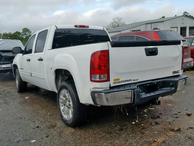 3GTEC13J88G312081 - 2008 GMC SIERRA C15 WHITE photo 3