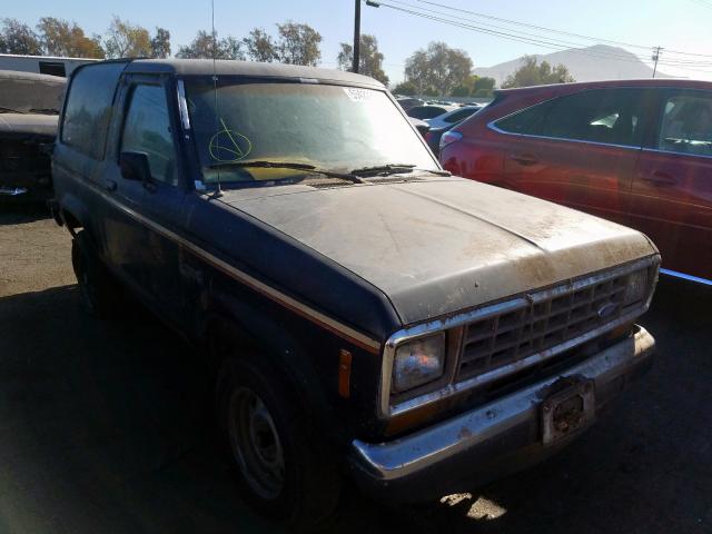 1FMCU12T5JUB97025 - 1988 FORD BRONCO II BLACK photo 1