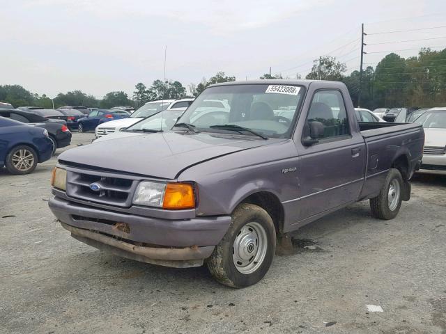 1FTCR10U6VUC22716 - 1997 FORD RANGER GRAY photo 2