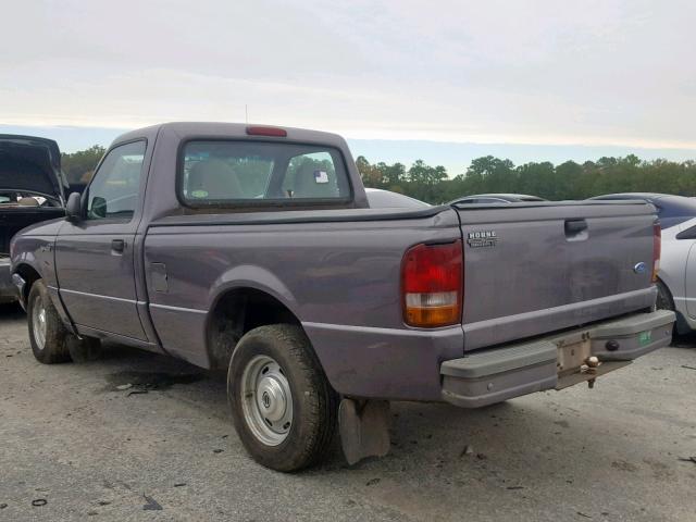 1FTCR10U6VUC22716 - 1997 FORD RANGER GRAY photo 3