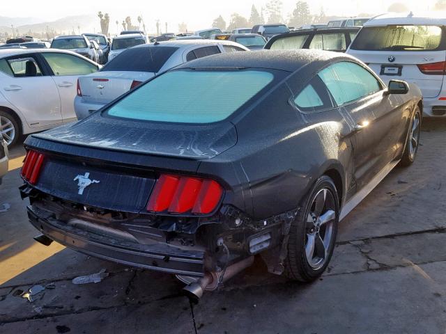 1FA6P8AM9G5273642 - 2016 FORD MUSTANG BLACK photo 4