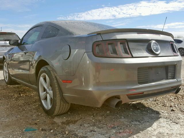 1ZVBP8CF2E5245148 - 2014 FORD MUSTANG GT GRAY photo 3