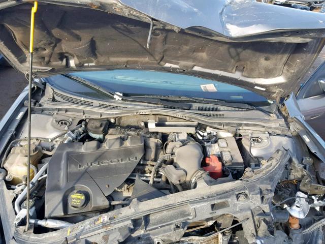 3LNHL2GC1AR643508 - 2010 LINCOLN MKZ GRAY photo 7