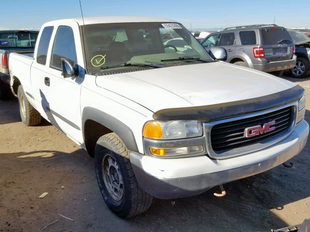 1GTEK19T0YE410797 - 2000 GMC NEW SIERRA WHITE photo 1