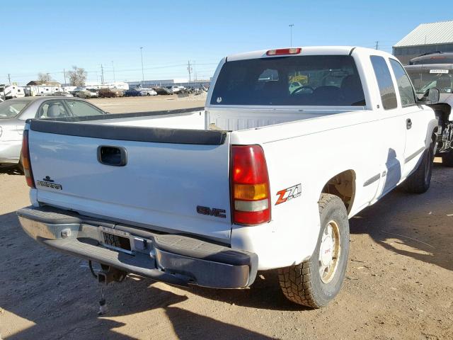 1GTEK19T0YE410797 - 2000 GMC NEW SIERRA WHITE photo 4