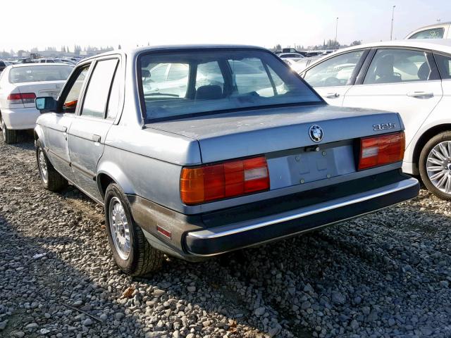 WBAAE6404J8823145 - 1988 BMW 325 AUTOMA GRAY photo 3