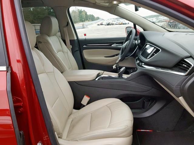 5GAERBKW8JJ181743 - 2018 BUICK ENCLAVE ES RED photo 5