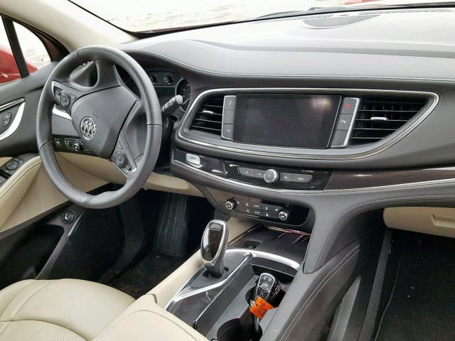 5GAERBKW8JJ181743 - 2018 BUICK ENCLAVE ES RED photo 9