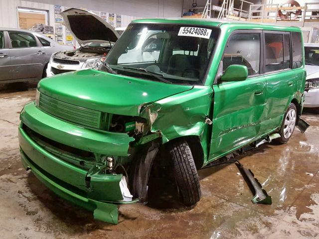 JTLKT324164073045 - 2006 TOYOTA SCION XB 绿色 照片 2
