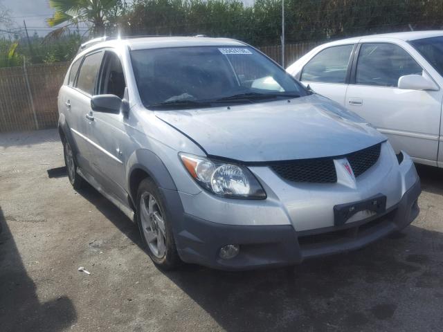 5Y2SL628X4Z418654 - 2004 PONTIAC VIBE SILVER photo 1