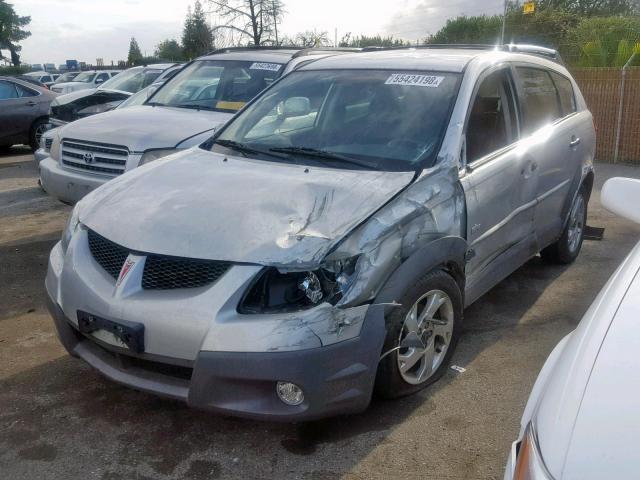 5Y2SL628X4Z418654 - 2004 PONTIAC VIBE SILVER photo 2