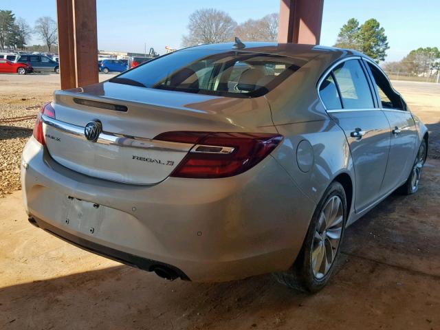 2G4GN5EX6E9165479 - 2014 BUICK REGAL PREM TAN photo 4