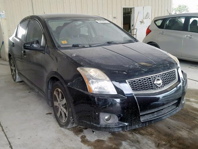 3N1AB6APXCL654074 - 2012 NISSAN SENTRA 2.0 BLACK photo 1