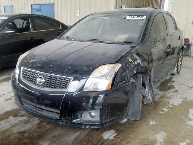 3N1AB6APXCL654074 - 2012 NISSAN SENTRA 2.0 BLACK photo 2