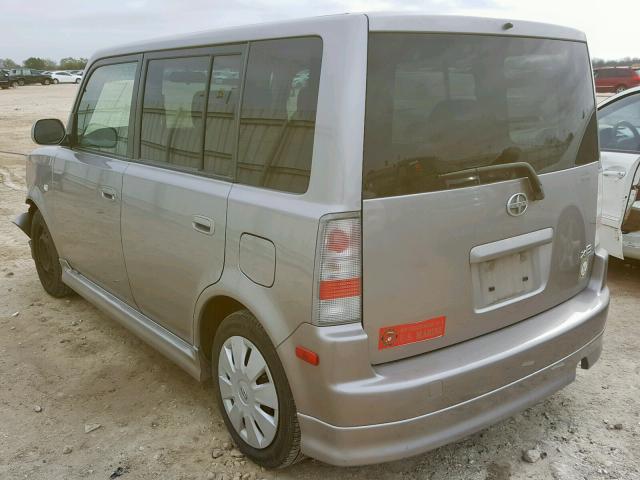 JTLKT324264108269 - 2006 TOYOTA SCION XB Графитовый фото 3