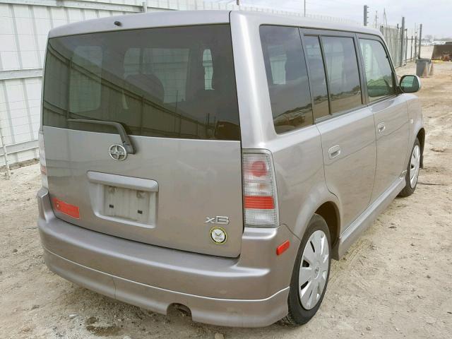 JTLKT324264108269 - 2006 TOYOTA SCION XB Графитовый фото 4
