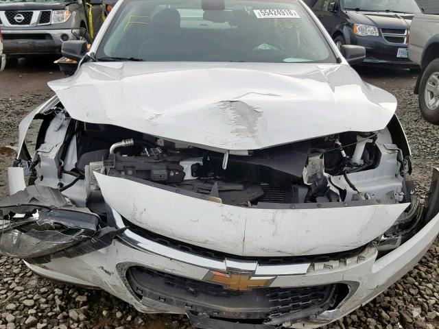 1G11A5SL9FF267237 - 2015 CHEVROLET MALIBU LS WHITE photo 9