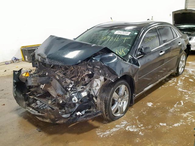 1G1ZC5E07CF219794 - 2012 CHEVROLET MALIBU 1LT 黑色 照片 2