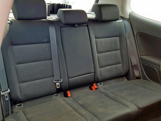 WVWBB7AJ6AW185060 - 2010 VOLKSWAGEN GOLF GRAY photo 6