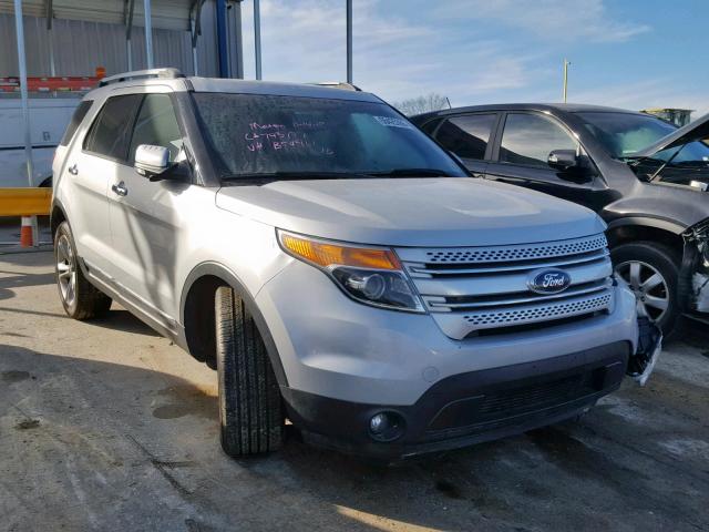 1FM5K7F81EGB54961 - 2014 FORD EXPLORER L SILVER photo 1