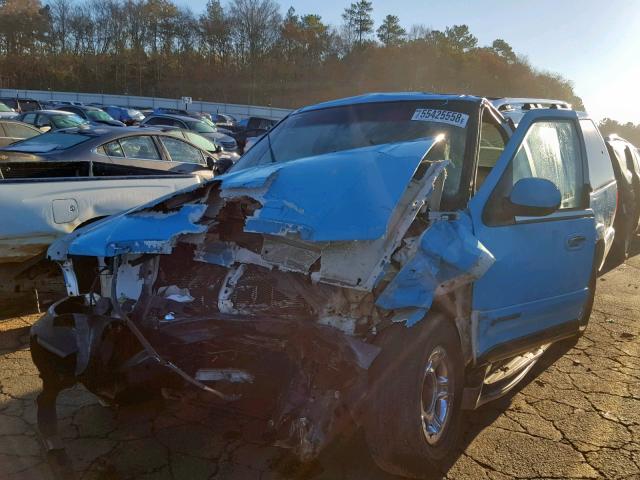 5LMEU27R32LJ05877 - 2002 LINCOLN NAVIGATOR 蓝色 照片 2