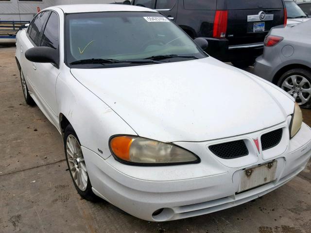 1G2NE52E45M155300 - 2005 PONTIAC GRAND AM S WHITE photo 1