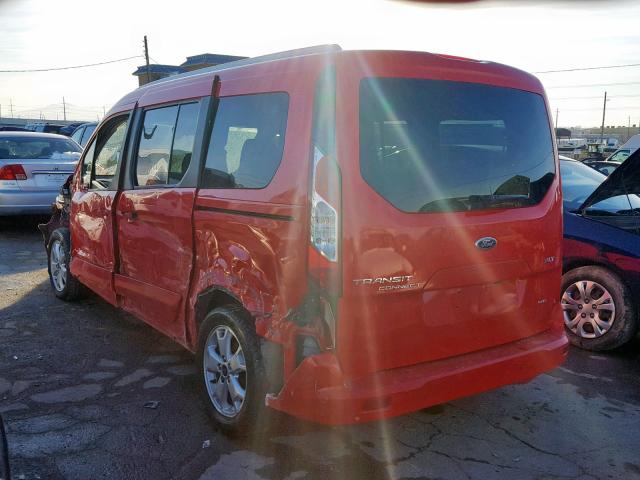 NM0GE9F7XG1232874 - 2016 FORD TRANSIT CO RED photo 3