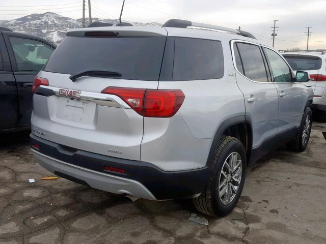 1GKKNSLA1JZ231694 - 2018 GMC ACADIA SLE SILVER photo 4