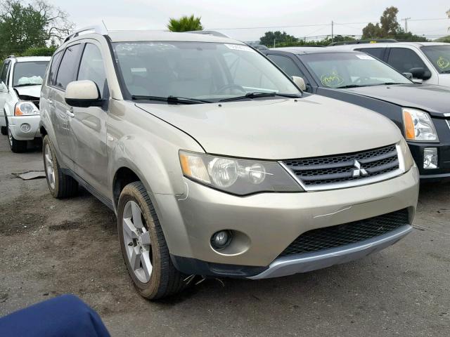 JA4MS41X07Z015239 - 2007 MITSUBISHI OUTLANDER GOLD photo 1