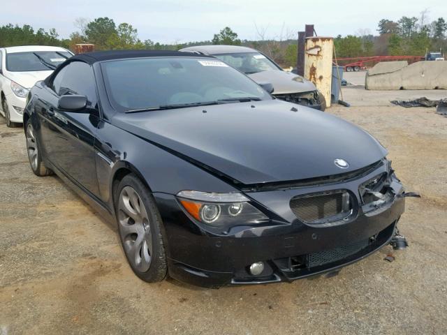 WBAEK73405B323139 - 2005 BMW 645 CI AUT BLACK photo 1