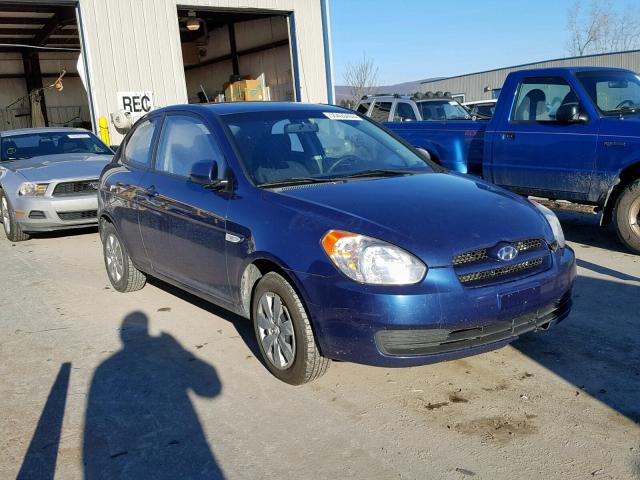 KMHCM3AC5AU154026 - 2010 HYUNDAI ACCENT BLU BLUE photo 1