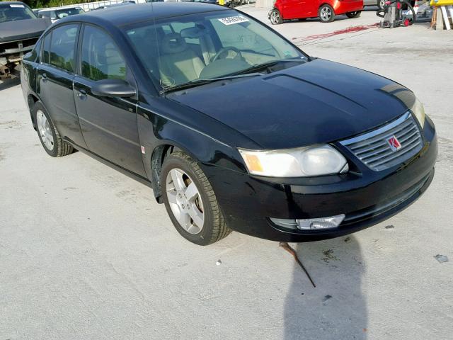 1G8AL58B672101915 - 2007 SATURN ION LEVEL BLACK photo 1