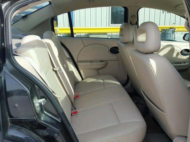 1G8AL58B672101915 - 2007 SATURN ION LEVEL BLACK photo 6