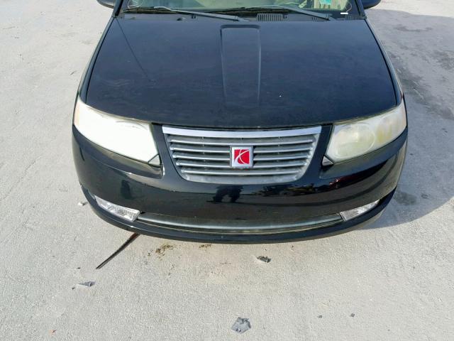 1G8AL58B672101915 - 2007 SATURN ION LEVEL BLACK photo 9
