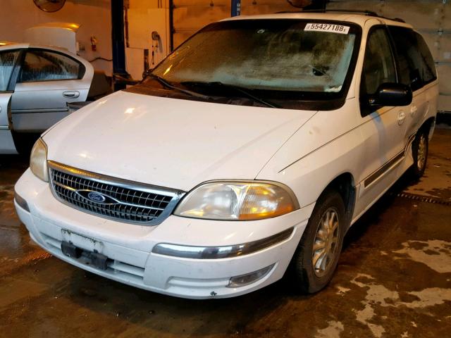 2FMZA5240XBA64187 - 1999 FORD WINDSTAR S WHITE photo 2