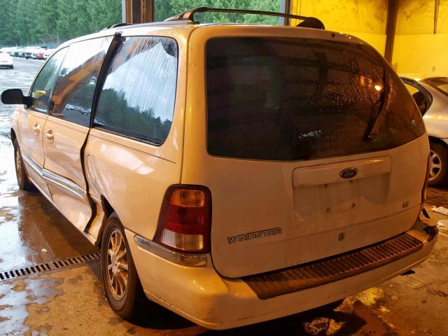 2FMZA5240XBA64187 - 1999 FORD WINDSTAR S WHITE photo 3