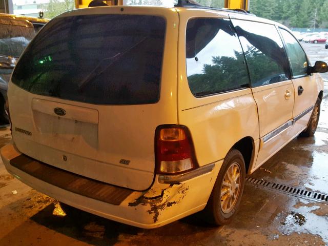 2FMZA5240XBA64187 - 1999 FORD WINDSTAR S WHITE photo 4