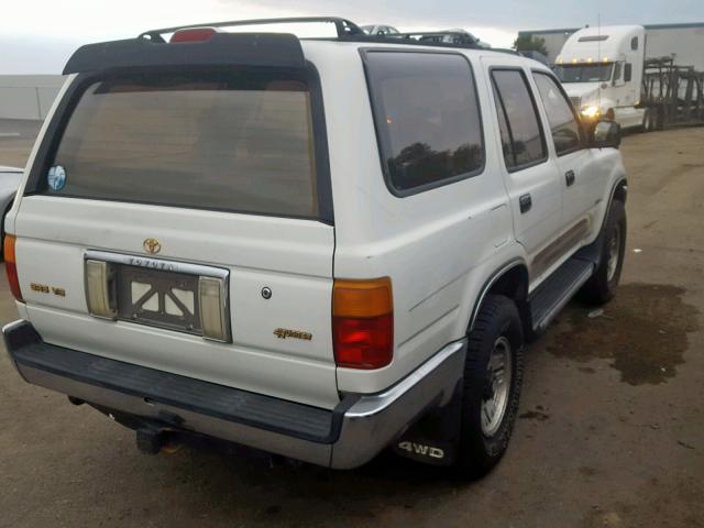 JT3VN39WXS0217191 - 1995 TOYOTA 4RUNNER VN WHITE photo 4