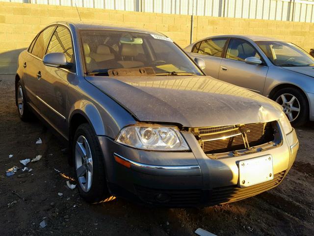 WVWTH63B04P193950 - 2004 VOLKSWAGEN PASSAT GLX GRAY photo 1