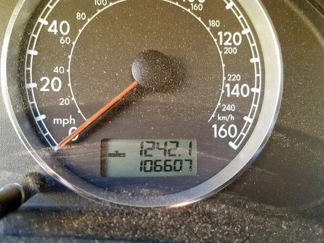 WVWTH63B04P193950 - 2004 VOLKSWAGEN PASSAT GLX GRAY photo 8